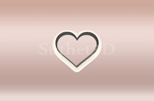 Încărcați o imagine în vizualizatorul galeriei: Szív Linzer Körvonal Kiszúró - Süthet3d