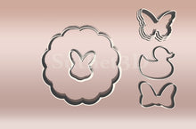 Încărcați o imagine în vizualizatorul galeriei: Tavaszi Linzer Kiszúró Szett #2 - Süthet3d