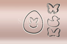 Încărcați o imagine în vizualizatorul galeriei: Tavaszi Linzer Kiszúró Szett - Süthet3d