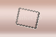 Încărcați o imagine în vizualizatorul galeriei: Téglalap Linzer Körvonal Kiszúró - Süthet3d