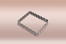 Încărcați o imagine în vizualizatorul galeriei: Téglalap Linzer Körvonal Kiszúró - Süthet3d