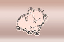 Încărcați o imagine în vizualizatorul galeriei: Tengerimalac Mosolygós Sütikiszúró - Állatos - Süthet3d