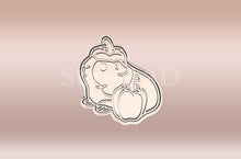 Kép betöltése a galériamegjelenítőbe: Tengerimalac Paprikával Sütikiszúró - Állatos - Süthet3d