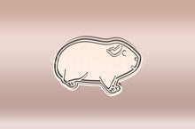 Încărcați o imagine în vizualizatorul galeriei: Tengerimalac Sütikiszúró - Állatos - Süthet3d