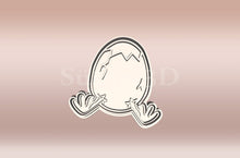 Încărcați o imagine în vizualizatorul galeriei: Tojás Lábakkal Sütikiszúró - Húsvéti - Süthet3d