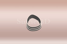 Încărcați o imagine în vizualizatorul galeriei: Tojás - Linzer Közép Kiszúró - Süthet3d