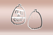 Kép betöltése a galériamegjelenítőbe: Tök Linzer Sütikiszúró Szett #7 - Halloween - Süthet3d