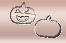 Kép betöltése a galériamegjelenítőbe: Tök Linzer Sütikiszúró Szett - Halloween - Süthet3d