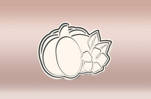 Kép betöltése a galériamegjelenítőbe: Tök Virággal Sütikiszúró - Ősz - Süthet3d