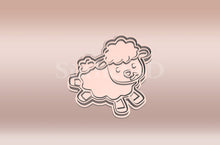 Kép betöltése a galériamegjelenítőbe: Ugró Bárány Sütikiszúró - Húsvéti - Süthet3d