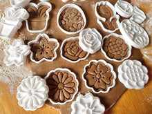 Kép betöltése a galériamegjelenítőbe: Virág Sütikiszúró - Tavaszi - Süthet3d