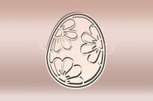 Încărcați o imagine în vizualizatorul galeriei: Virágos Tojás Sütikiszúró - Húsvéti - Süthet3d