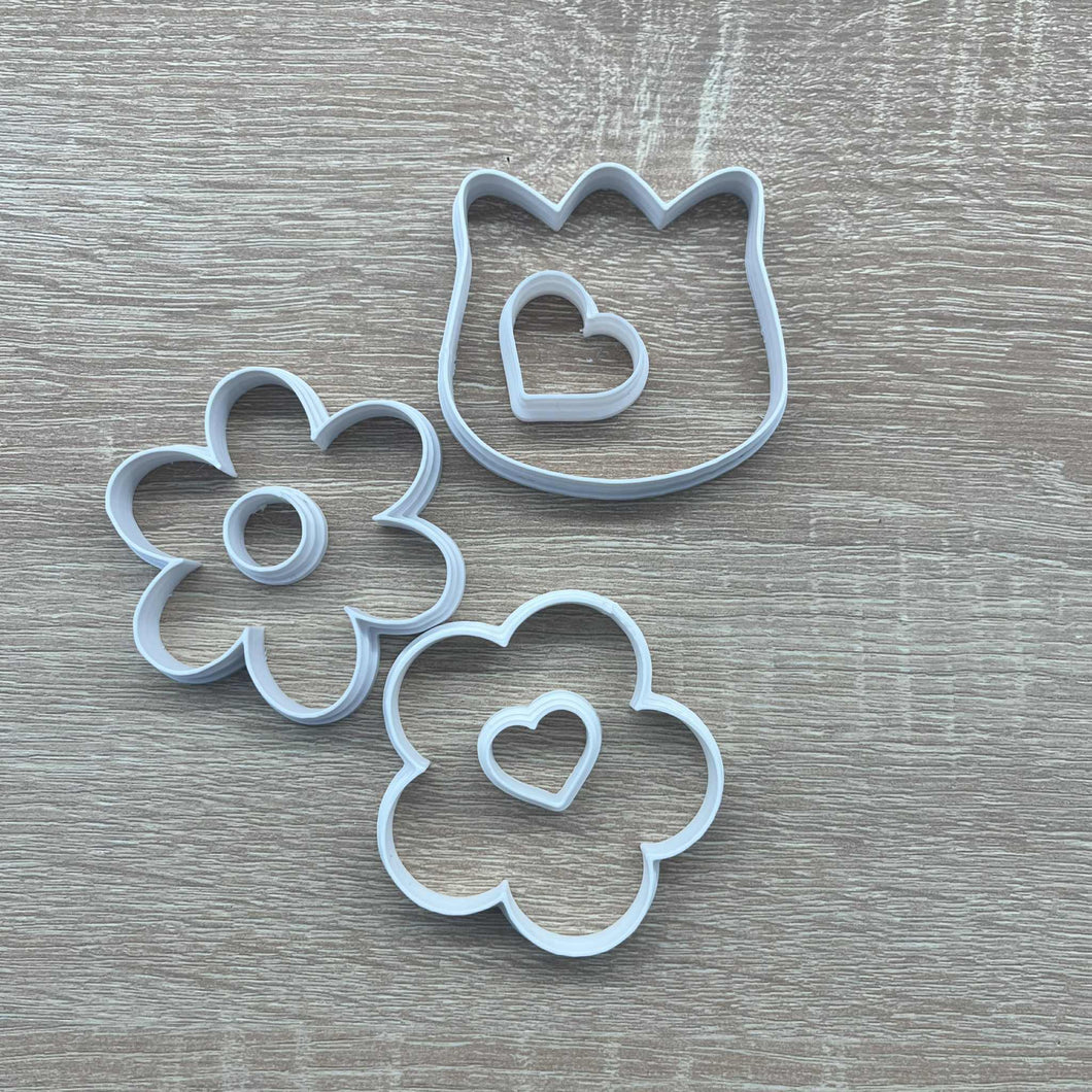 61. Set de tăiat prăjituri (defect)