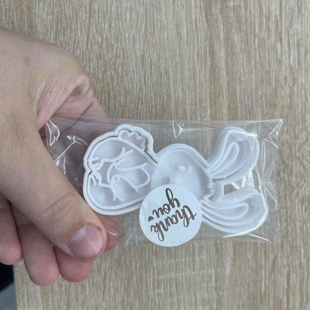 61. Set de tăiat prăjituri (defect)