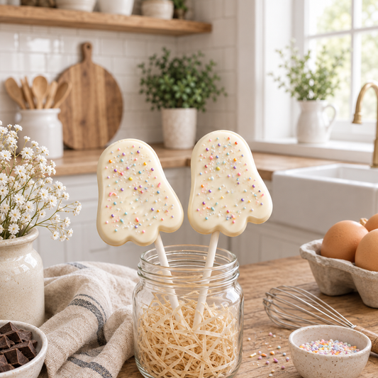 Szellem Cake Pop - Sütinyalóka forma