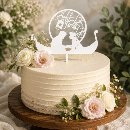 Hercegnős #2 Tortabeszúró / Cupcake Díszítő Pároknak