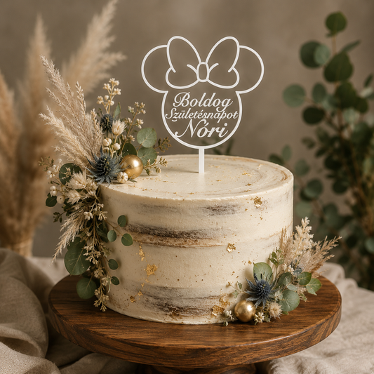 Nume unic Minnie Taietor de tort / Decorator de cupcake