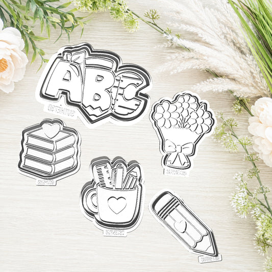 Set iepuras de 4 forme de paste