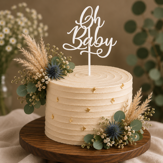 Oh Baby Tortabeszúró / Cupcake Díszítő