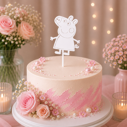 Peppa Tortabeszúró / Cupcake Díszítő
