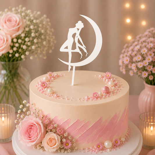 Sailon Moon Tortabeszúró / Cupcake Díszítő