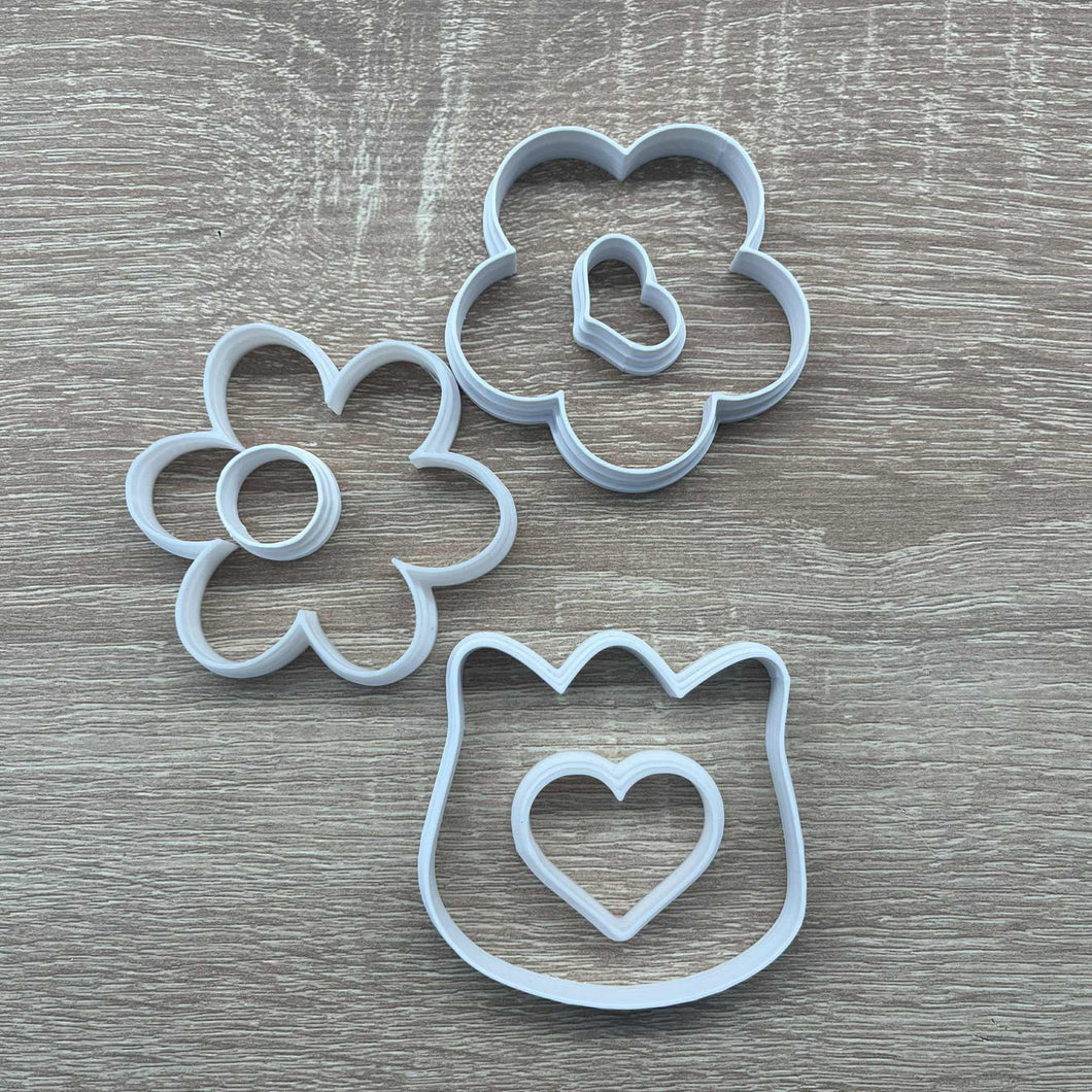 61. Set de tăiat prăjituri (defect)