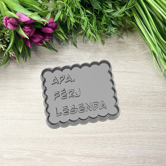 Apa Férj Legenda Sütikiszúró - Apák napja - Süthet3d