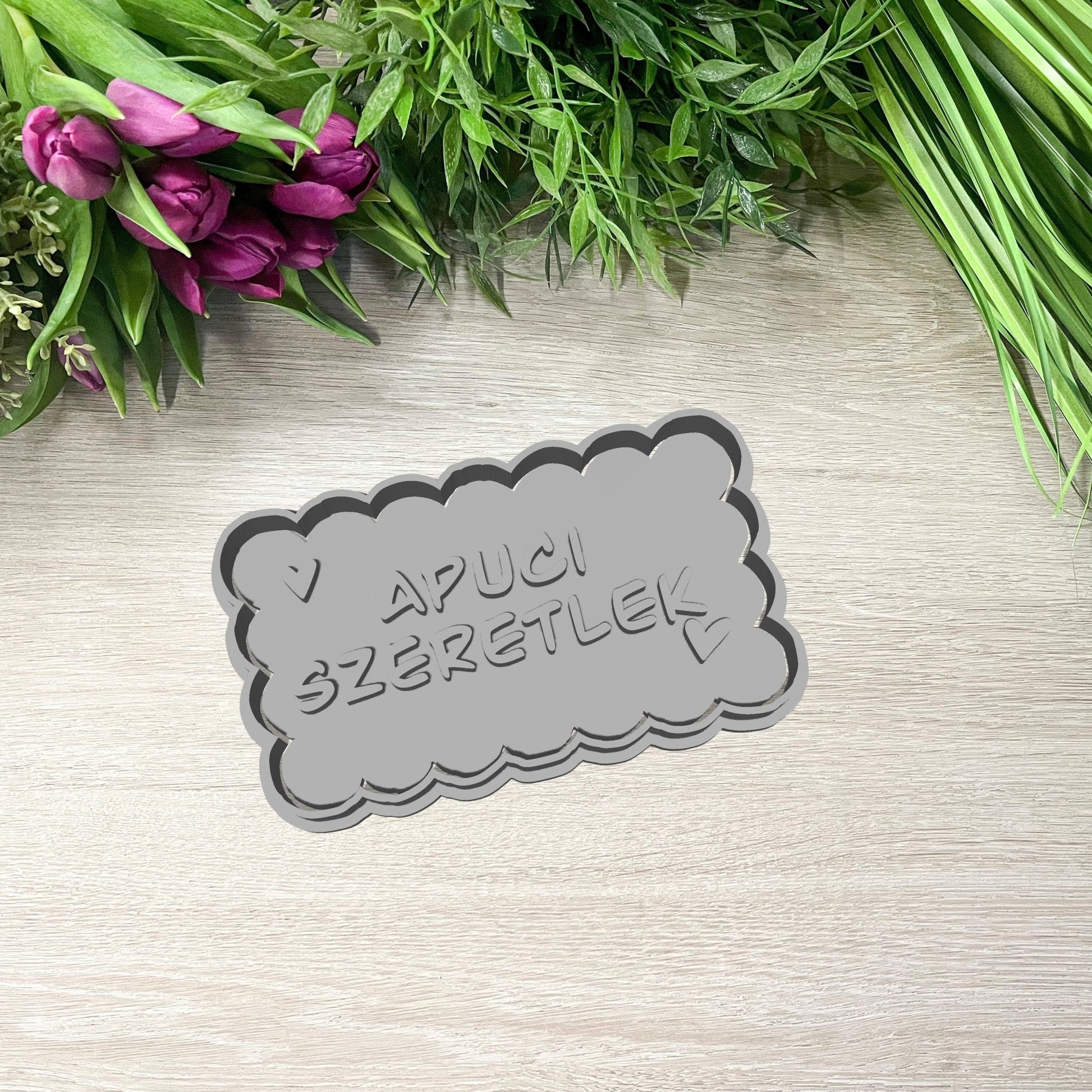 Apuci szeretlek Sütikiszúró - Apák napja - Süthet3d