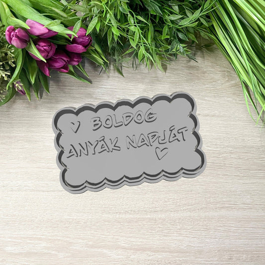 Boldog anyák napját Sütikiszúró - Anyák napja - Süthet3d