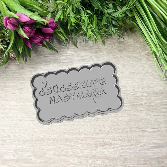 Csúcsszuper Nagymama Sütikiszúró - Anyák napja - Süthet3d