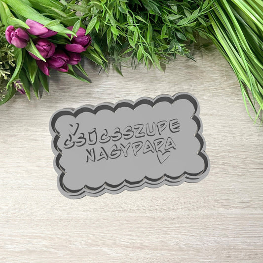 Csúcsszuper Nagypapa Sütikiszúró - Apák napja - Süthet3d