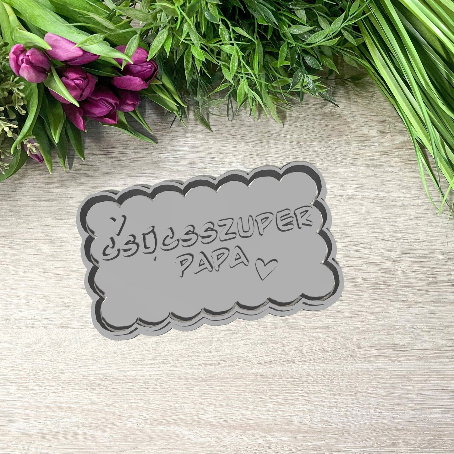 Csúcsszuper Papa Sütikiszúró - Apák napja - Süthet3d