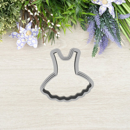 Fodros balett ruha - Linzer Közép Kiszúró - Süthet3d