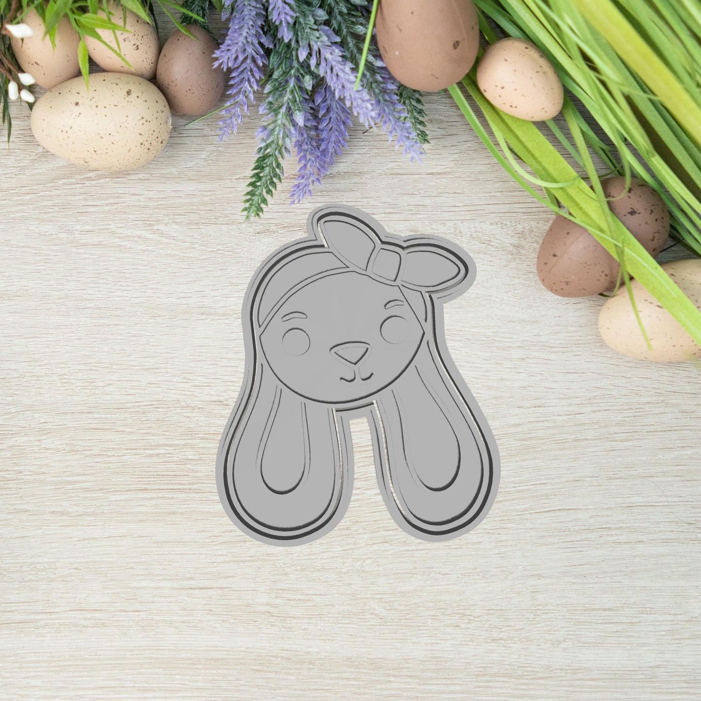Lógófülű Nyuszi Sütikiszúró - Húsvéti - Süthet3d