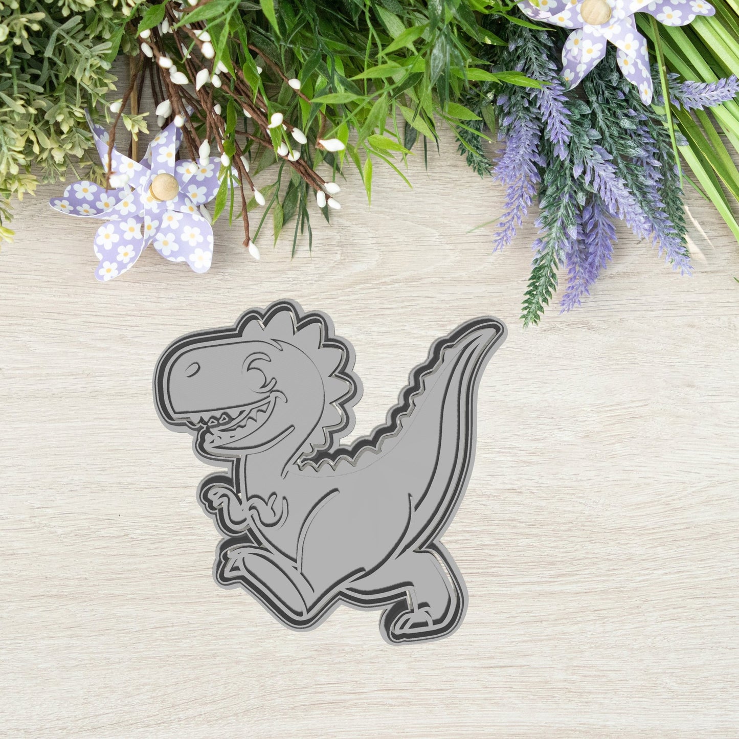 Szaladó Trex Sütikiszúró - Dínós - Süthet3d
