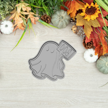 Szellem Boo Sütikiszúró - Halloween - Süthet3d