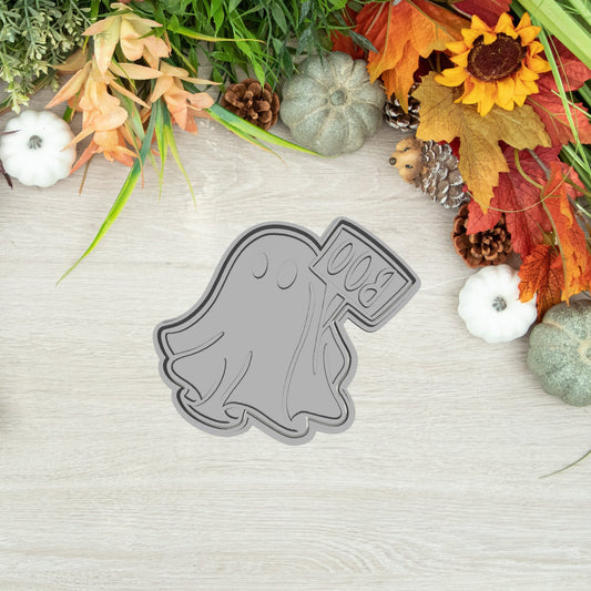 Szellem Boo Sütikiszúró - Halloween - Süthet3d