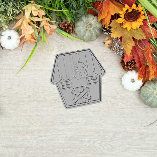 Szellemház Sütikiszúró - Halloween - Süthet3d