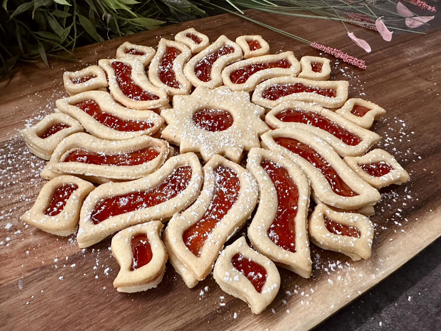 Vendégváró Linzer Kiszúró Szett - Süthet3d