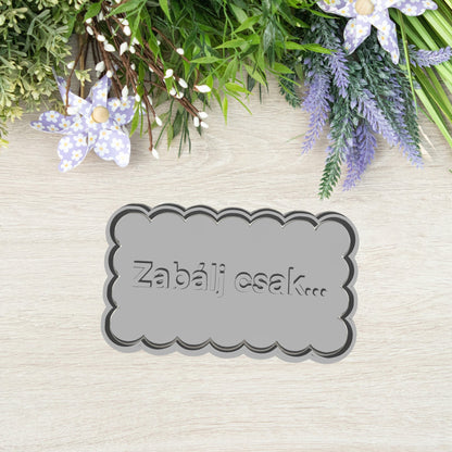 "Zabálj csak..." Feliratos Sütikiszúró - Trágár szöveg - Süthet3d