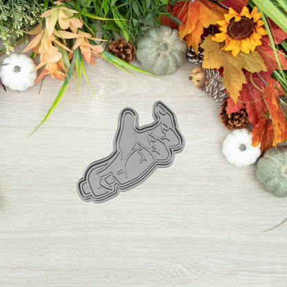 Zombi Kéz Sütikiszúró - Halloween - Süthet3d