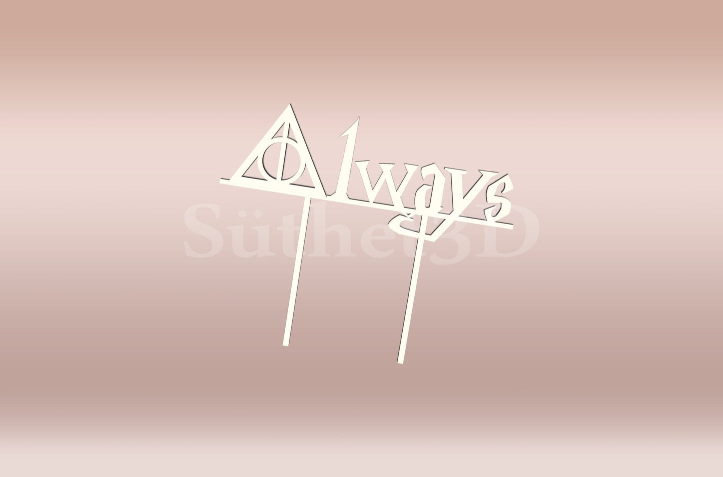 Always#2 Tortabeszúró / Cupcake Díszítő - Süthet3d
