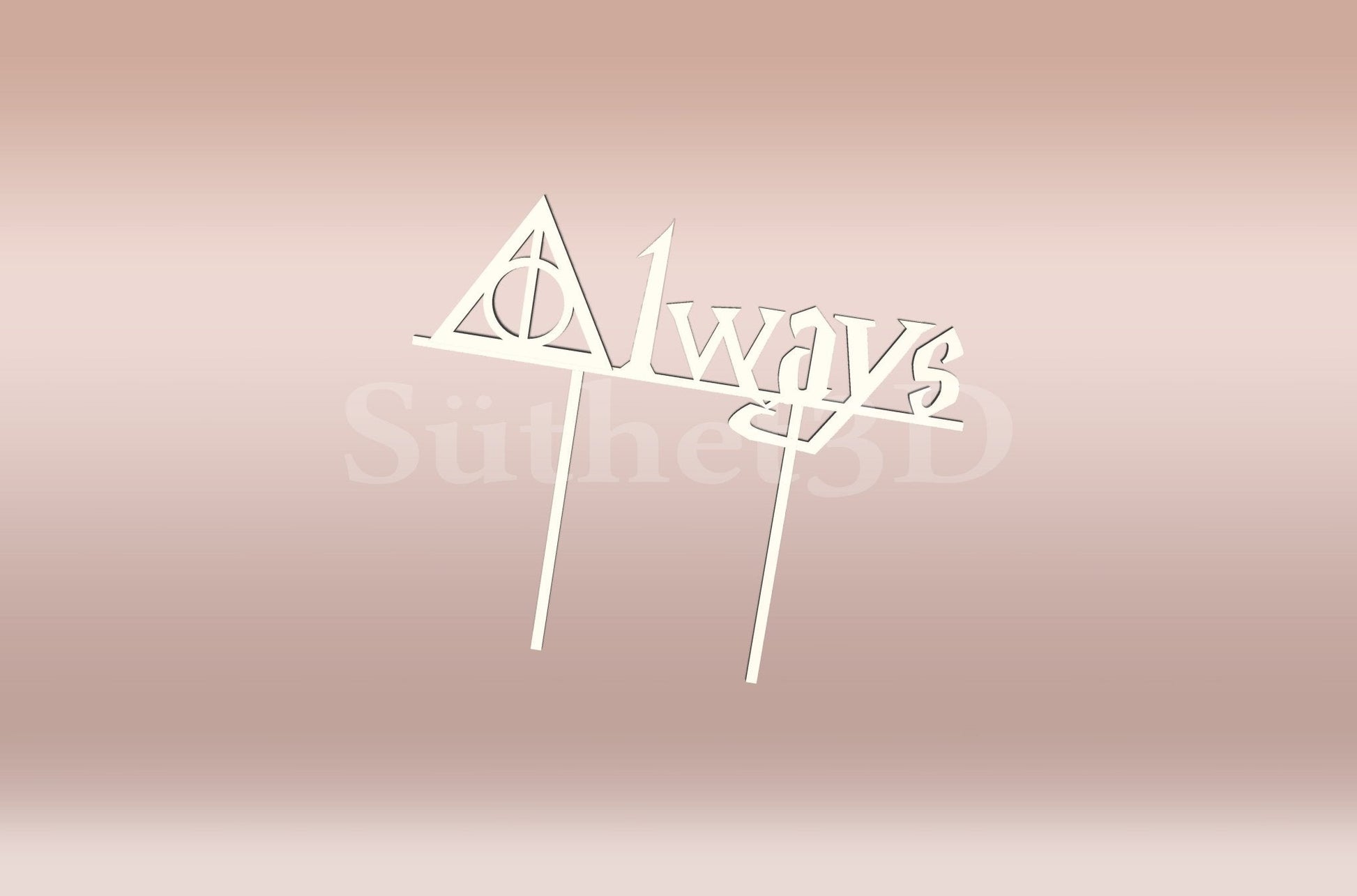 Always#2 Tortabeszúró / Cupcake Díszítő - Süthet3d