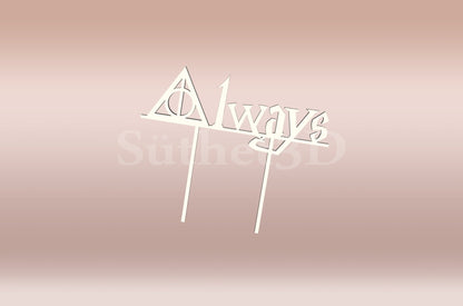 Always#2 Tortabeszúró / Cupcake Díszítő - Süthet3d