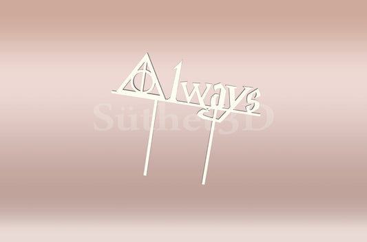 Always#2 Tortabeszúró / Cupcake Díszítő - Süthet3d