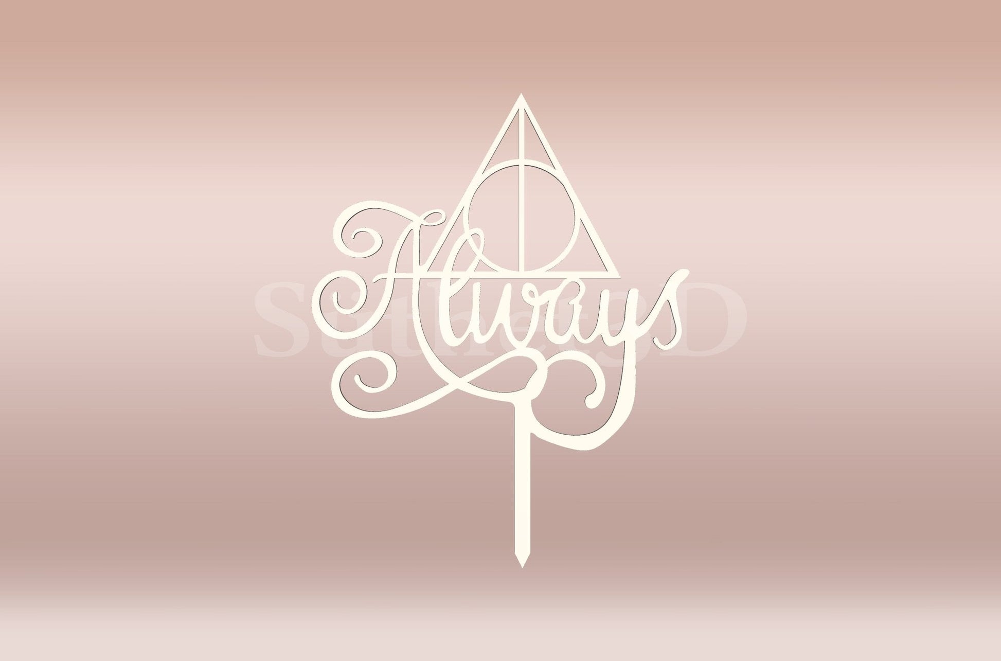 Always#3 Tortabeszúró / Cupcake Díszítő - Süthet3d