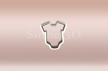 Babaváró / baby body - Linzer Közép Kiszúró - Süthet3d