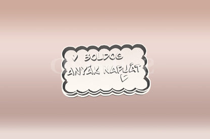 Boldog anyák napját Sütikiszúró - Anyák napja - Süthet3d