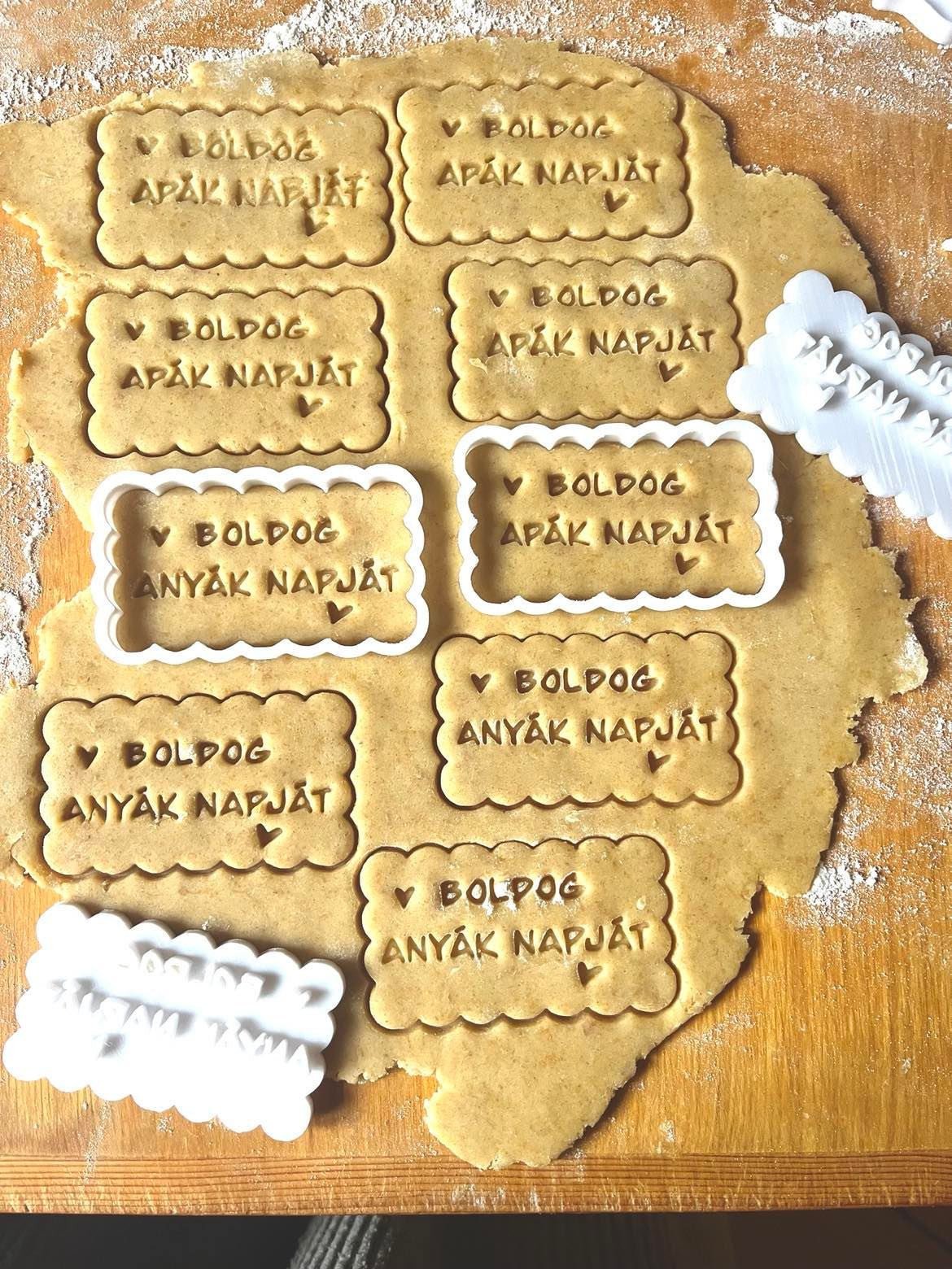 Boldog apák napját Sütikiszúró - Apák napja - Süthet3d