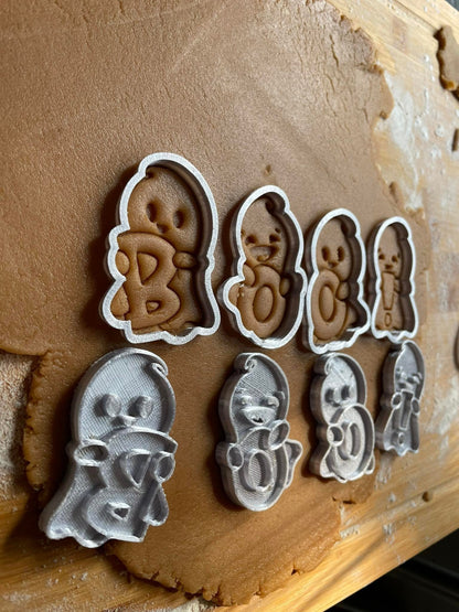 BOO! Sütikiszúró Szett 4db - Halloween - Süthet3d
